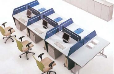 隔斷款式辦公桌選購技巧!